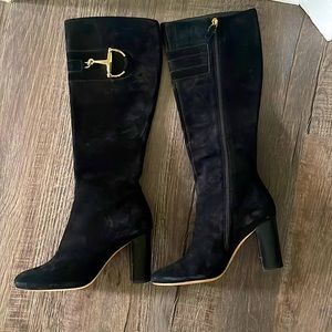 Gucci Tall Black Boots - Size 36